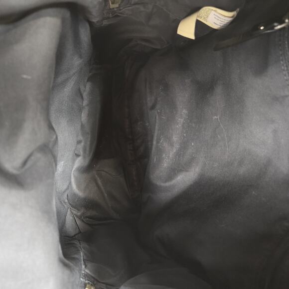 Kate Spade Black Quilted Backpack Gold Tone Hardware Designer Luxury Preppy - Picture 10 of 11